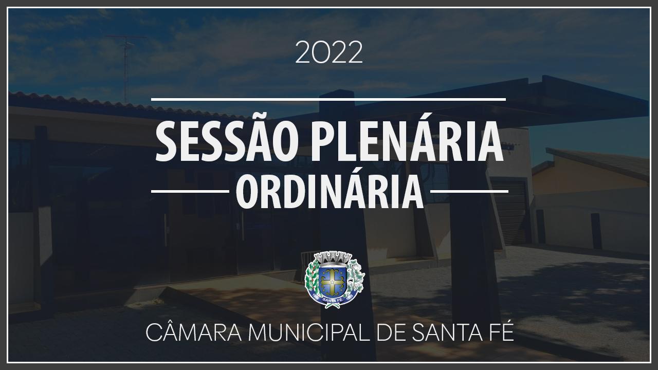 34ª Sessão Plenária Ordinária